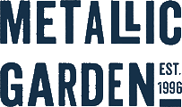 metallic garden logo